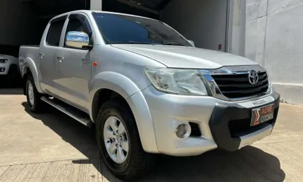 Toyota hilux caminhonete 2.7 16v 4p sr flex cabine dupla automático