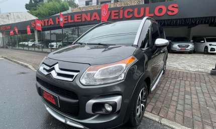 Citroën aircross glx 1.6 flex 16v 5p aut. - cinza - 2012/2013