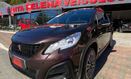 Peugeot 2008 allure eat6 - marrom - 2019/2020