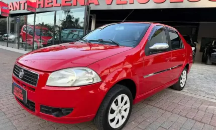 Fiat siena el flex - vermelha - 2009/2010