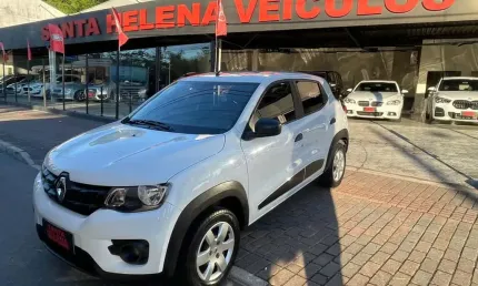Renault kwid zen 10mt - branca - 2019/2020