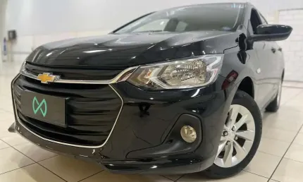 Chevrolet onix hatch ltz 1.0 12v tb flex 5p aut.  - preta - 2021/2022