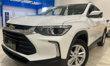 Chevrolet tracker lt 1.0 turbo 12v flex aut.  - branca - 2022/2023