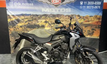Honda cb 500x 2021 preta