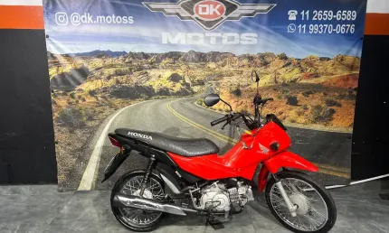 Honda pop 110 i 2021 vermelha 