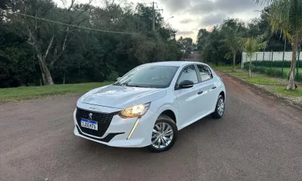 Peugeot 208 like 2024 – completo | apenas 16.800 km | multimídia c/ carplay