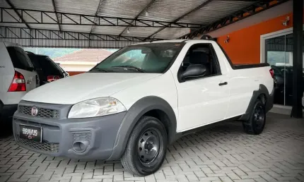 Fiat strada hd wk cc e - branca - 2017/2018