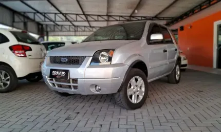 Ford ecosport xlt - prata - 2007/2007