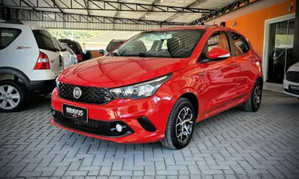 Fiat argo drive 1.3 gsr - vermelha - 2019/2019