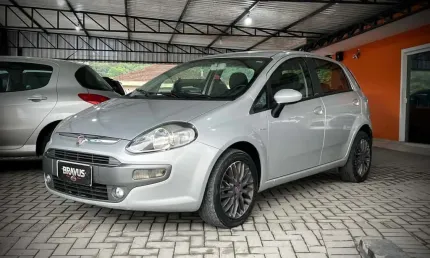 Fiat punto essence 1.6 - prata - 2013/2013