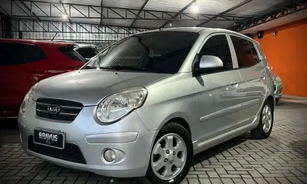 Kia picanto /  ex 1.1l - prata - 2007/2008
