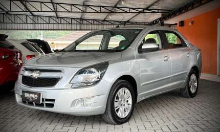 Chevrolet cobalt 1.8 ltz - prata - 2013/2014