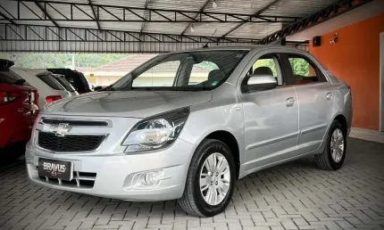 Chevrolet cobalt 1.8 ltz - prata - 2013/2014