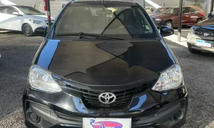 Toyota etios 2018 x 1.3 flex - confiável e econômico