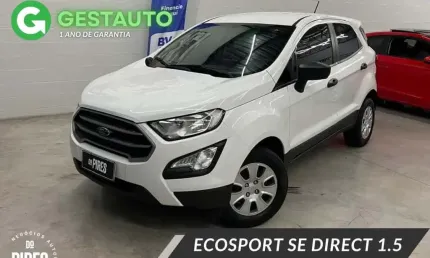 Ford ecosport se 1.5 12v flex 5p aut.  - branca - 2019/2020