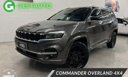 Jeep commander overl. td380 2.0 4x4 die. aut.  - cinza - 2021/2022