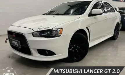 Mitsubishi lancer 2.0 16v 160cv aut. - branca - 2013/2014