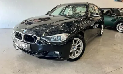 Bmw 328 2.0 tb/2.0 tb flex 16v 4p  - preta - 2013/2013
