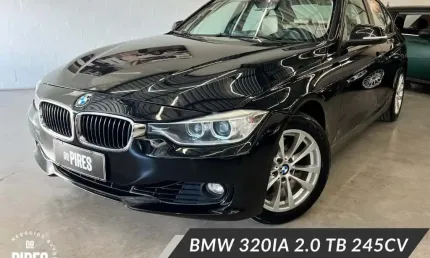 Bmw 328 2.0 tb/2.0 tb flex 16v 4p  - preta - 2013/2013
