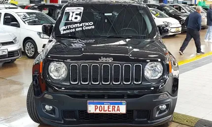 Jeep renegade longitude 1.8 automático flex. ***blindado ***
