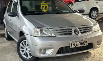 Renault logan 4 cilindros ano 2008 completo!
