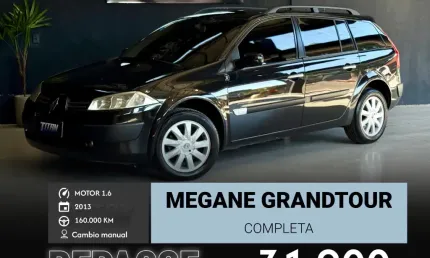 Megane grand tour 1.6 manual | repasse abaixo da fipe ! excelente estado 