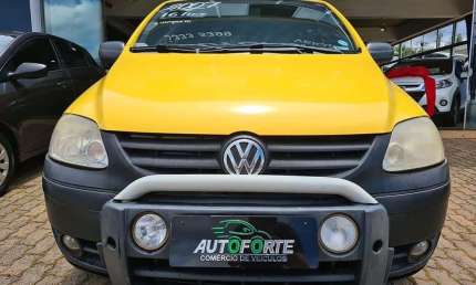Volkswagen crossfox 1.6 flex - amarela - 2007/2007