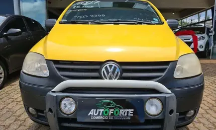 Volkswagen crossfox 1.6 flex - amarela - 2007/2007