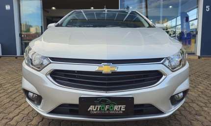 Chevrolet prisma 1.4 ltz automatico - prata - 2018/2018