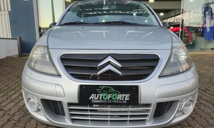 Citroën c3 glx 1.4 flex - prata - 2011/2012