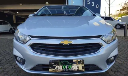 Chevrolet prisma 1.4 ltz - prata - 2016/2017