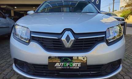 Renault logan expression 1.6  - prata - 2014/2014