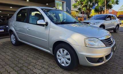 Renault logan expression 1.0  - prata - 2012/2013