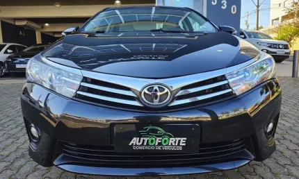 Toyota corolla xei 2.0 flex - preta - 2015/2016