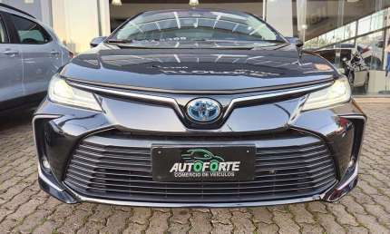 Toyota corolla altis  hybrid 1.8 - preta - 2020/2020