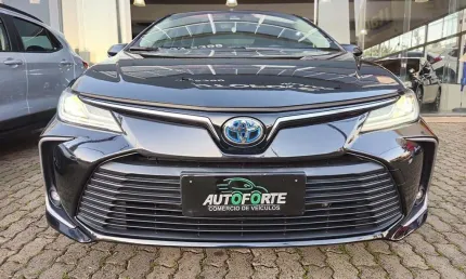 Toyota corolla altis  hybrid 1.8 - preta - 2020/2020