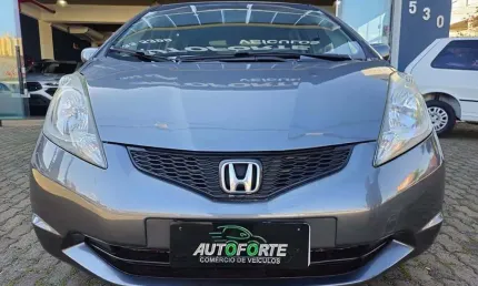 Honda fit lx flex 1.4 - cinza - 2009/2009