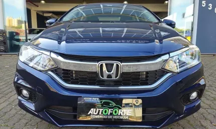 Honda city lx cvt - azul - 2018/2019