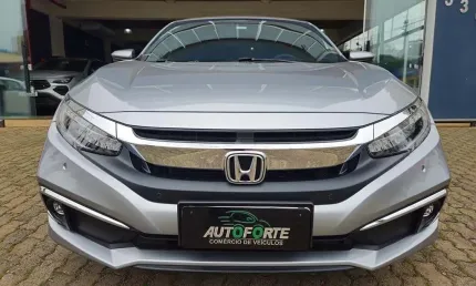 Honda civic exl cvt - prata - 2021/2021