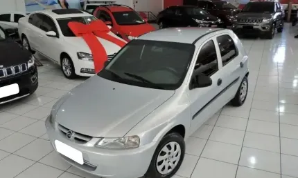 Chevrolet celta 1.0 vhc super prata 2003 completo