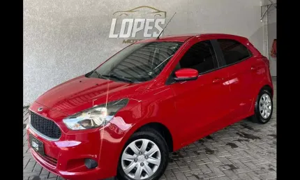 Ford ka 1.0 se/se plus tivct flex 5p  - vermelha - 2016/2017