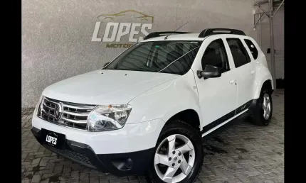 Renault duster 16 e 4x2 - branca - 2014/2015