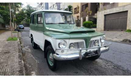 Ford rural 1964 rural willys verde
