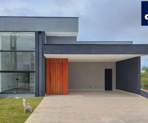 Linda casa nova térrea condominio fechado em sorocaba