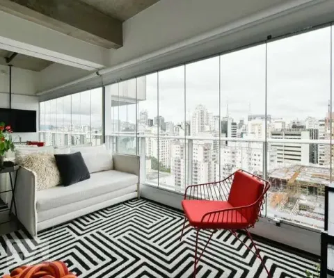 Cobertura para venda - consolação, 1 quarto,  35 m² - são paulo