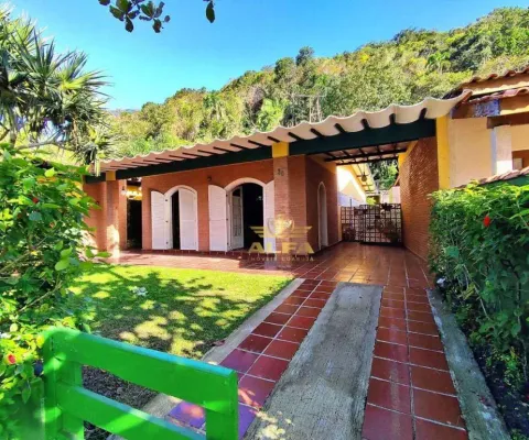 Casa à venda com 3 dormitórios - condomínio com segurança e lazer - jardim albamar, guarujá/sp
