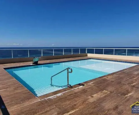 Prédio frente mar - 2 dorms e parcela direto!! lazer completo! financia!!