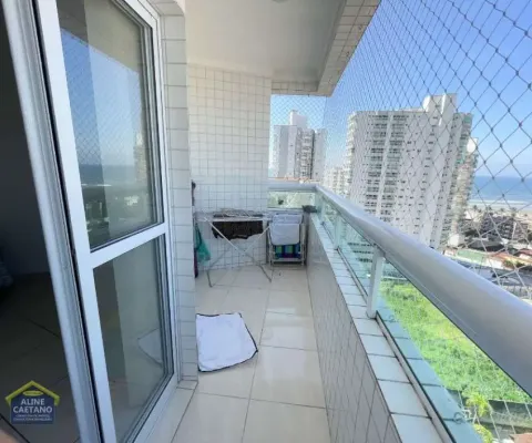 Apartamento no caiçara com vista mar por r$ 385 mil! financia!