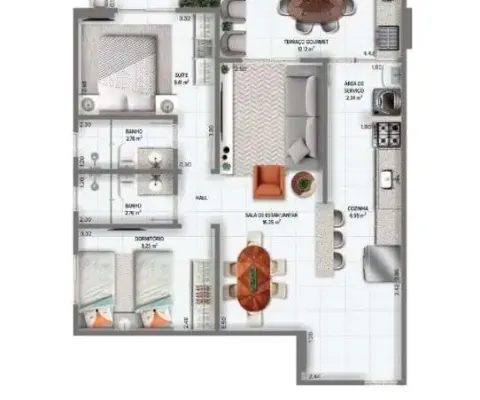 Lançamento na mirim - 2 dorms 2 vagas entrada de r$ 75 mil e parcelas de r$ 2.346,00 !!