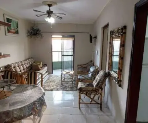 Tupi - apto 01 dorm c/ sacada, 74 m2 , mobiliado  375 mil